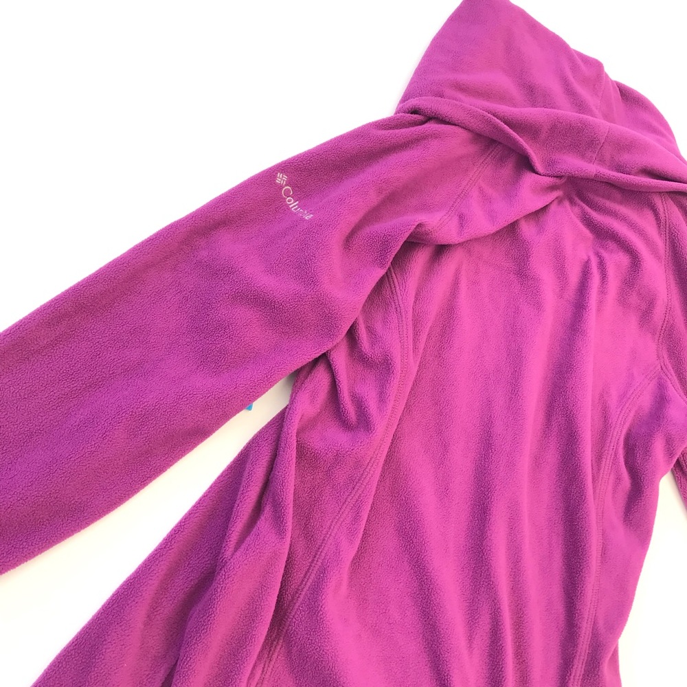 Columbia Purple Cowl Neck Long Sleeve Sweater Sz S - Picture 3 of 5